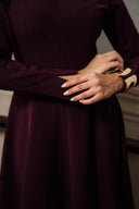Robe Longue Bordeaux Royal