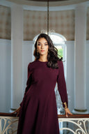 Robe Longue Bordeaux Royal