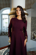 Robe Longue Bordeaux Royal