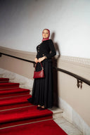 Robe Longue Noire Style Officier