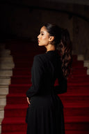 Robe Noire de Soirée Coupe Sirène