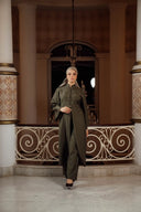 Ensemble Long Vert Olive