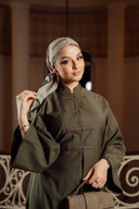 Ensemble Long Vert Olive