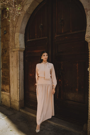 Ensemble Arora Beige Trois Pièces