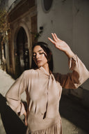 Ensemble Arora Beige Trois Pièces