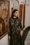 Robe Contessa,Dentelle Noire Royal