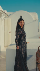 Robe Contessa,Dentelle Noire Royal